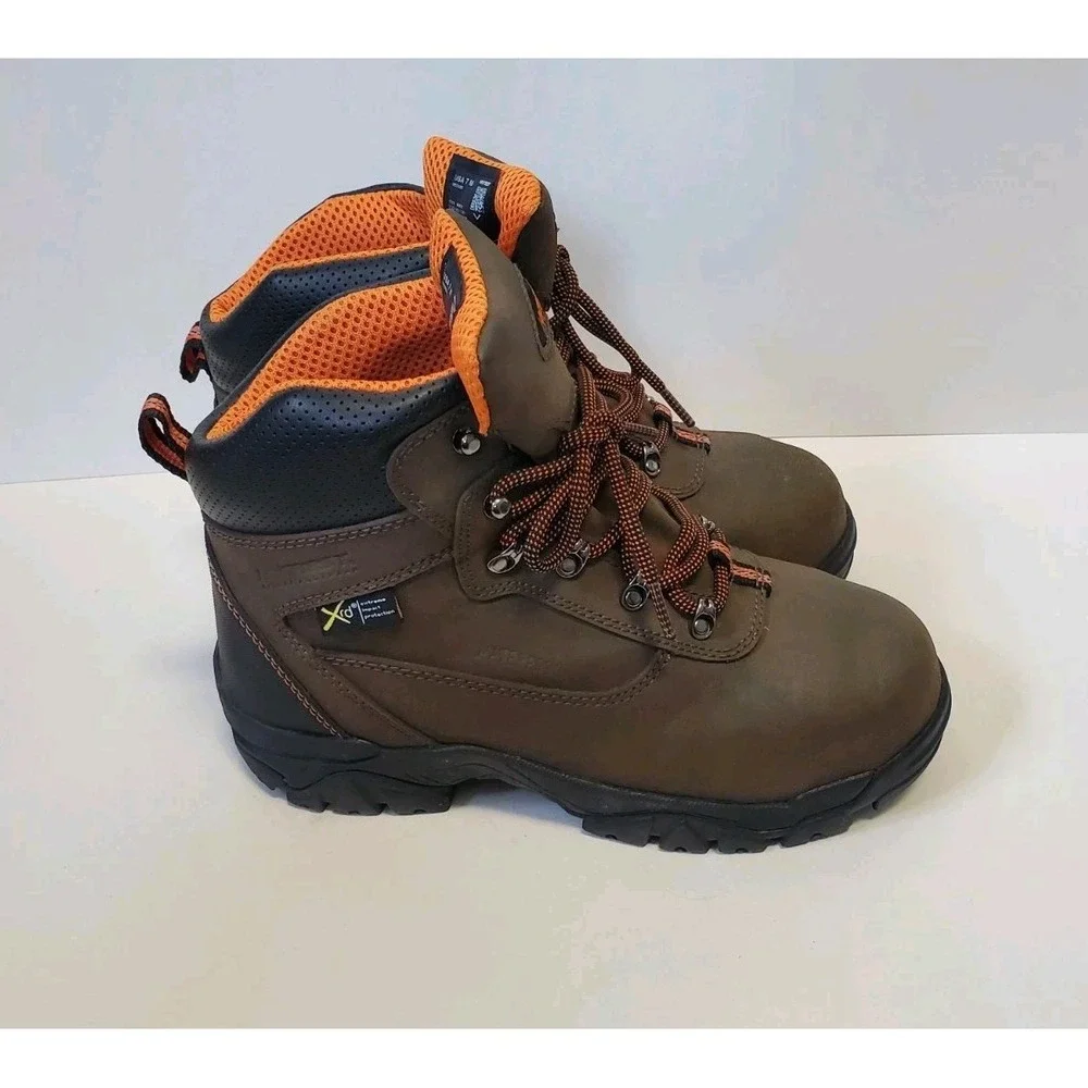 HYTEST XRD Apex Mens 7 Steel Toe Boots EH MetGuard Waterproof Hiker Safety 12451 - Picture 2 of 14